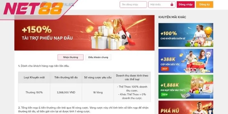 Luật chơi Nổ hũ Net88